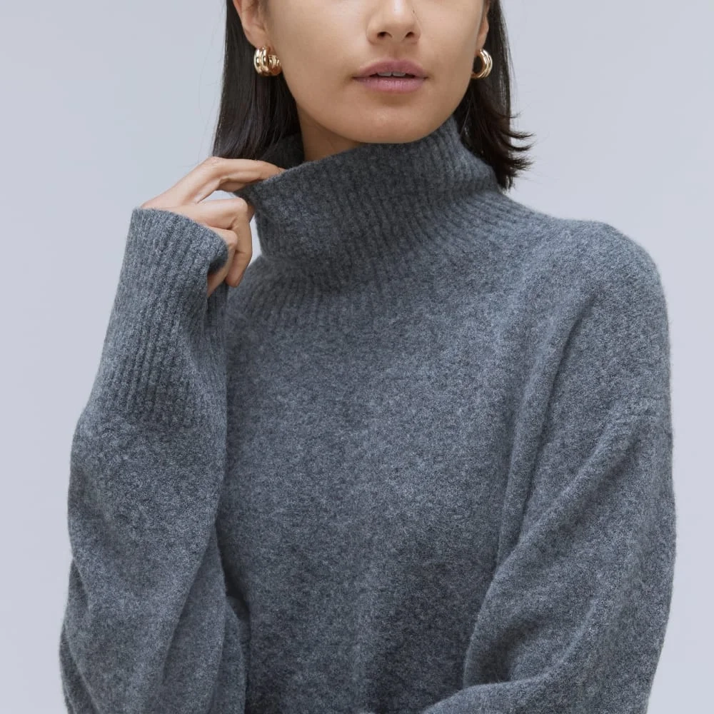The Cozy Stretch Turtleneck Dress | Marin (5)