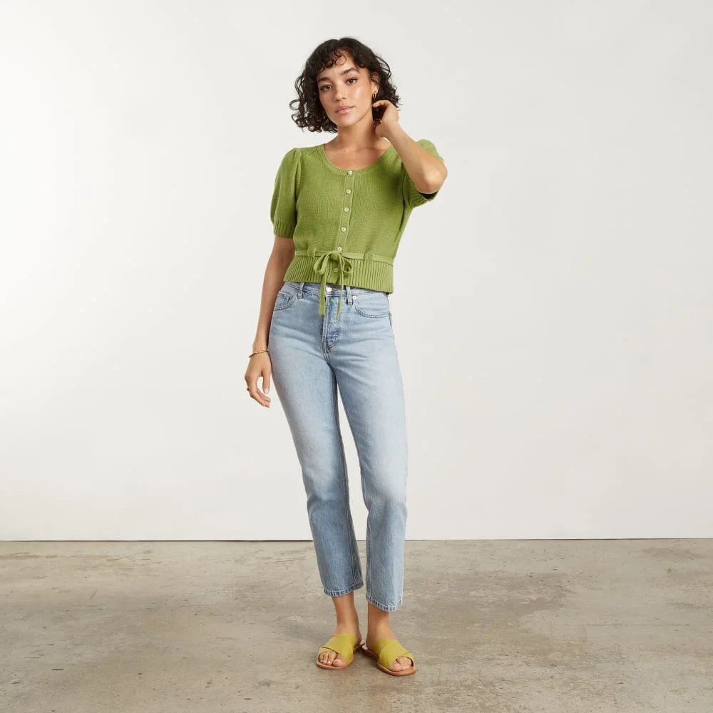 The Puff Sleeve Sweater Top | Pepper (5)