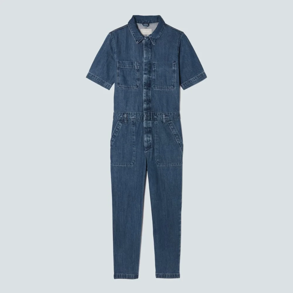 The Supersoft Jean Coverall | Work Blue (4)