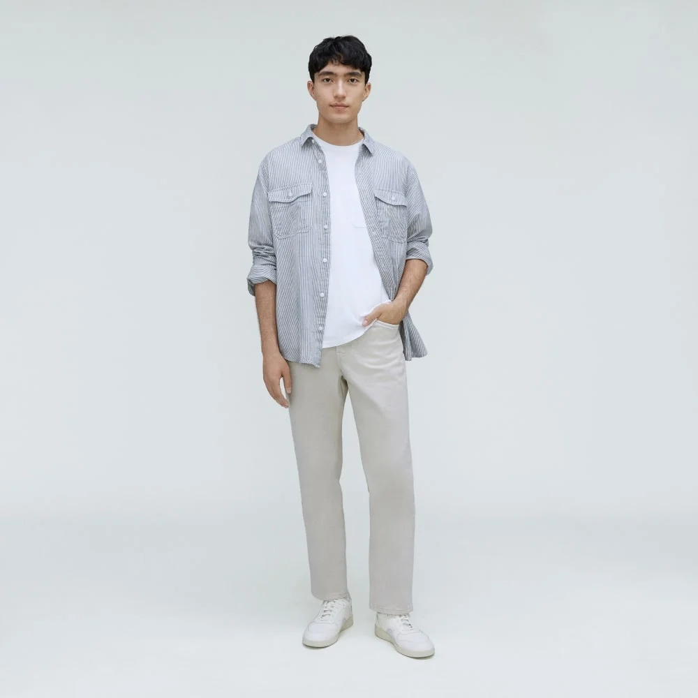 The Classic Straight Jean | Sand (2)