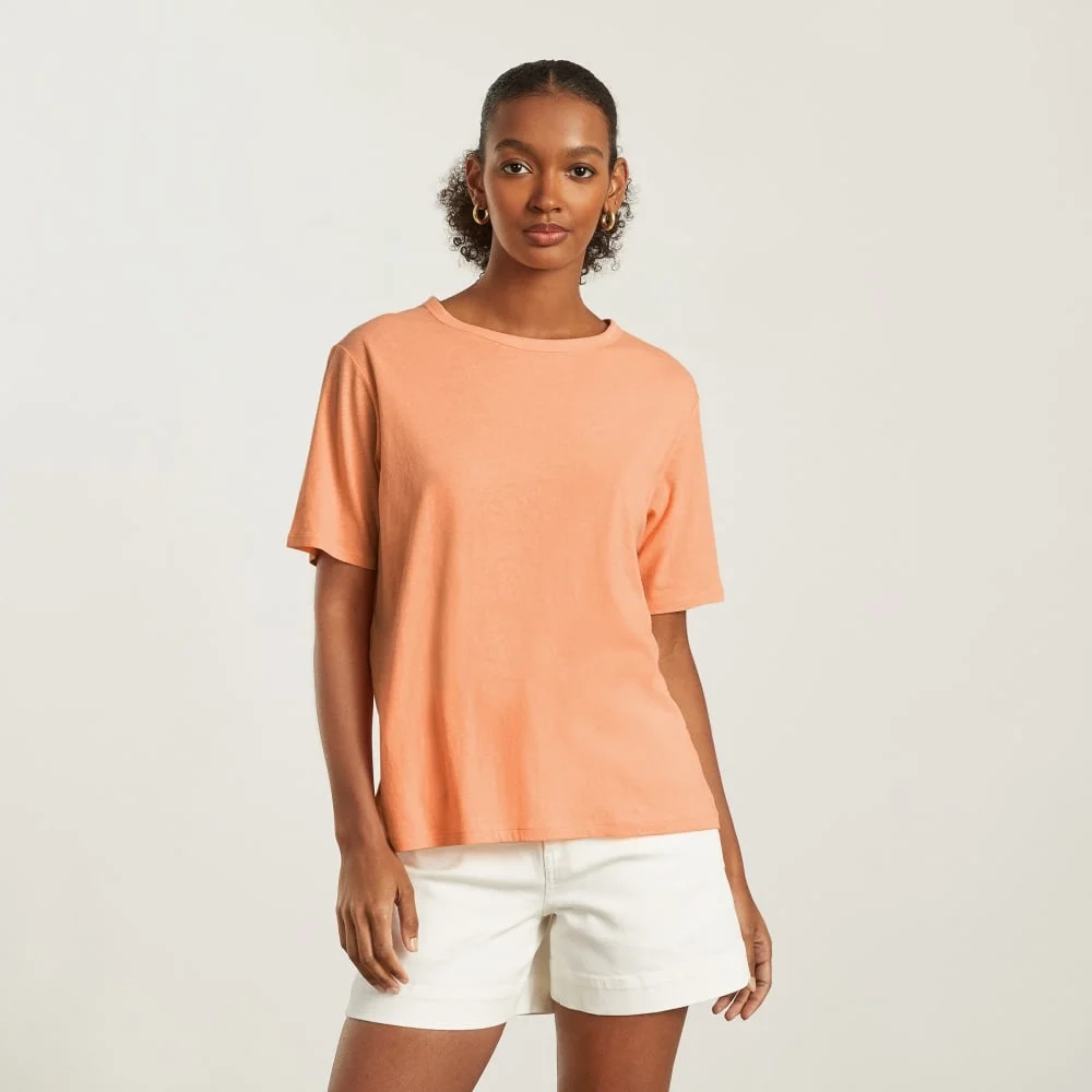 The Air Tee | Orange Chiffon (4)