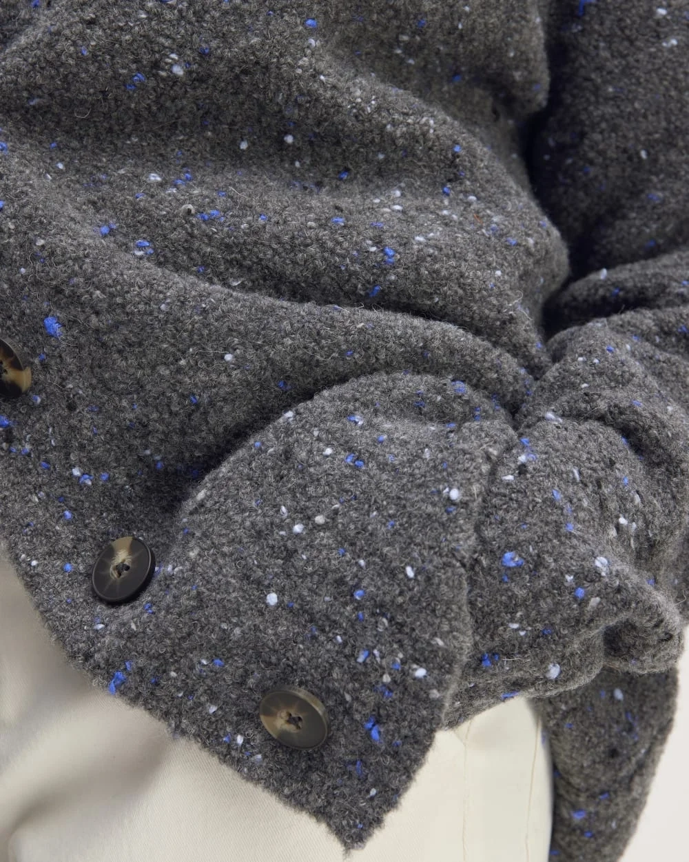 The Confetti Cardigan | Charcoal Multi (4)