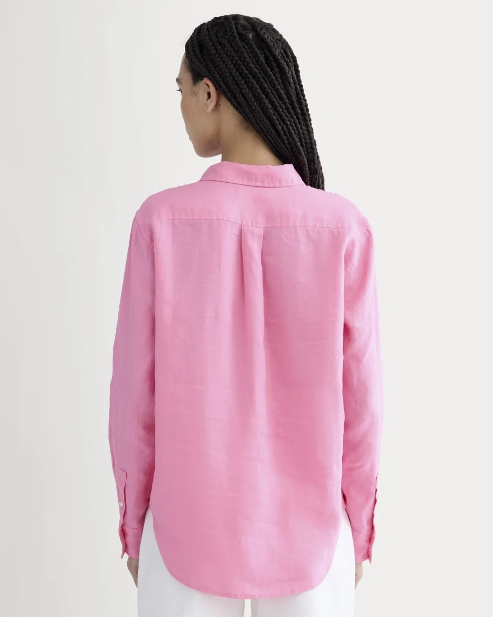 The Must-Have Shirt in Linen | Deep Pink (5)