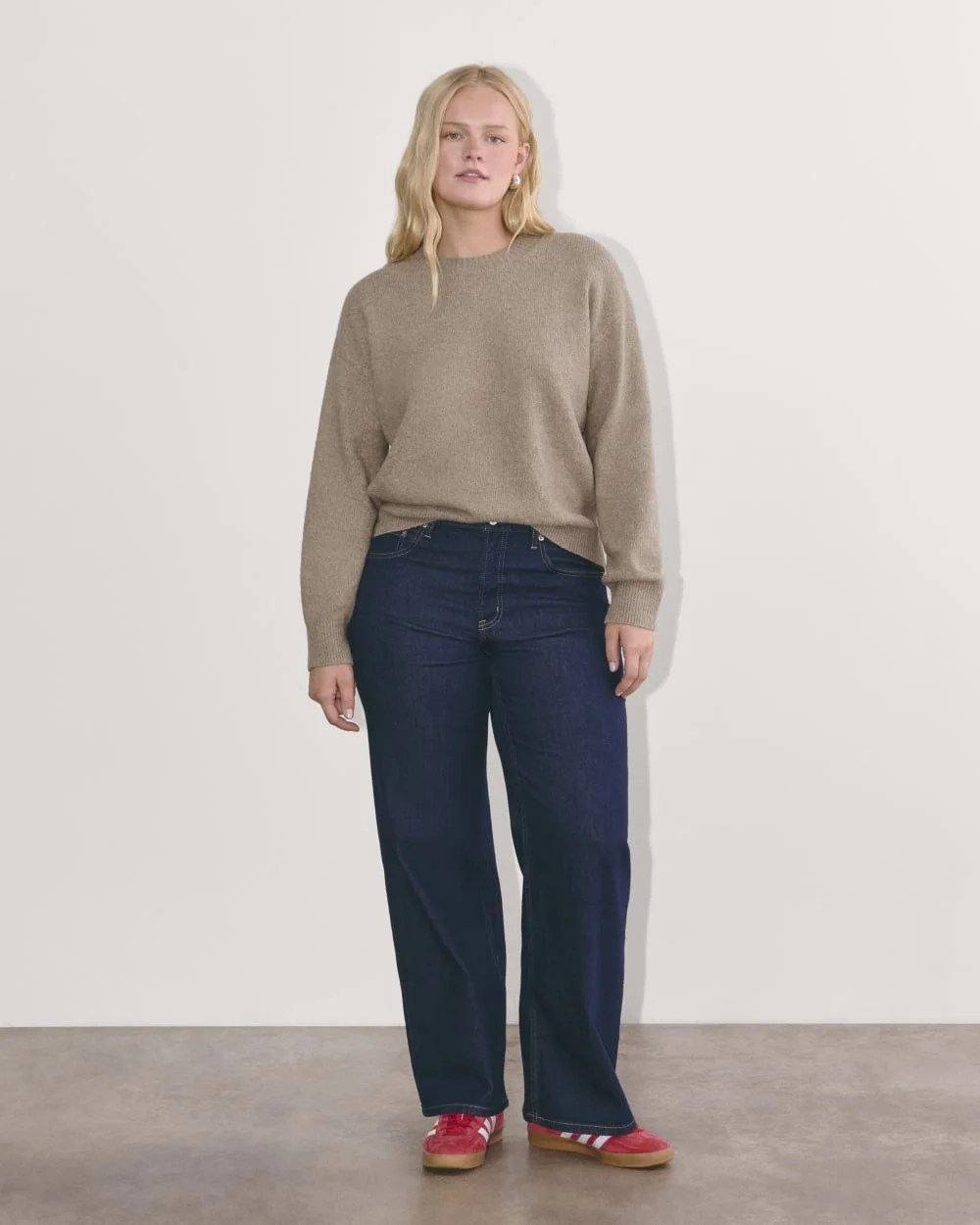 The Cocoon Crew in Plush Cotton | Heather Taupe (4)