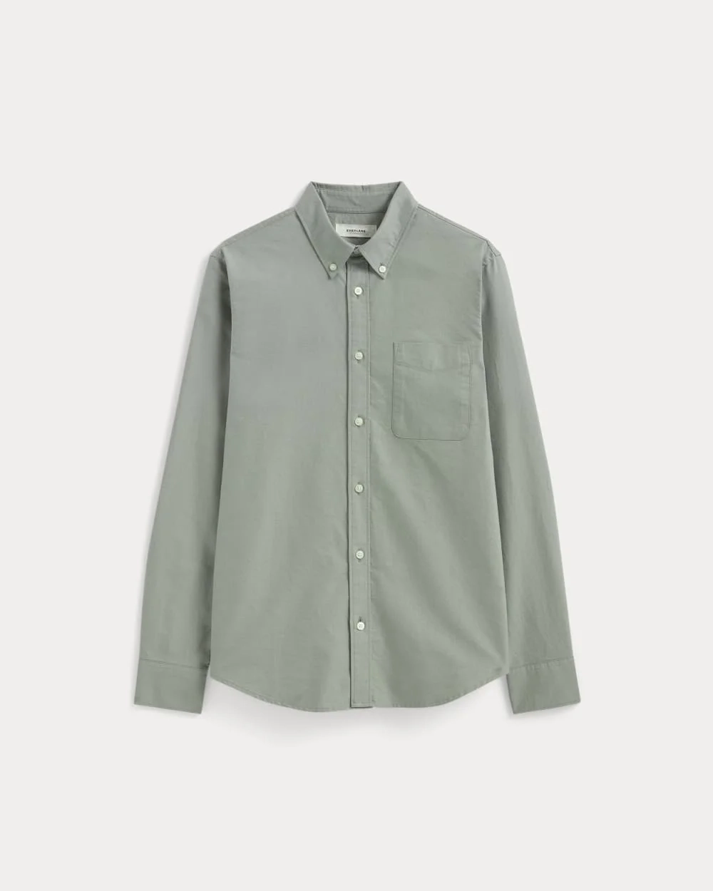 The Slim Oxford Shirt | Sage Green | Standard (5)