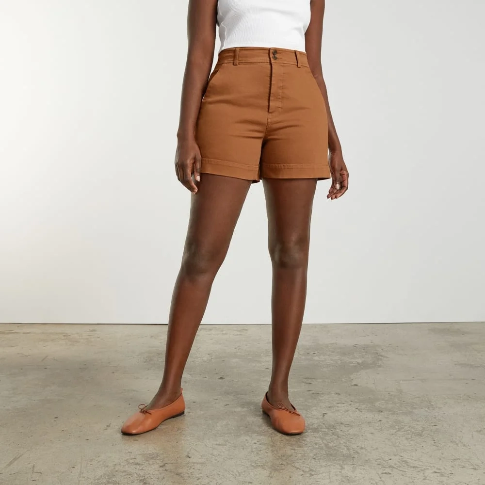 The Way-High® Twill Short | Adobe Brown (4)