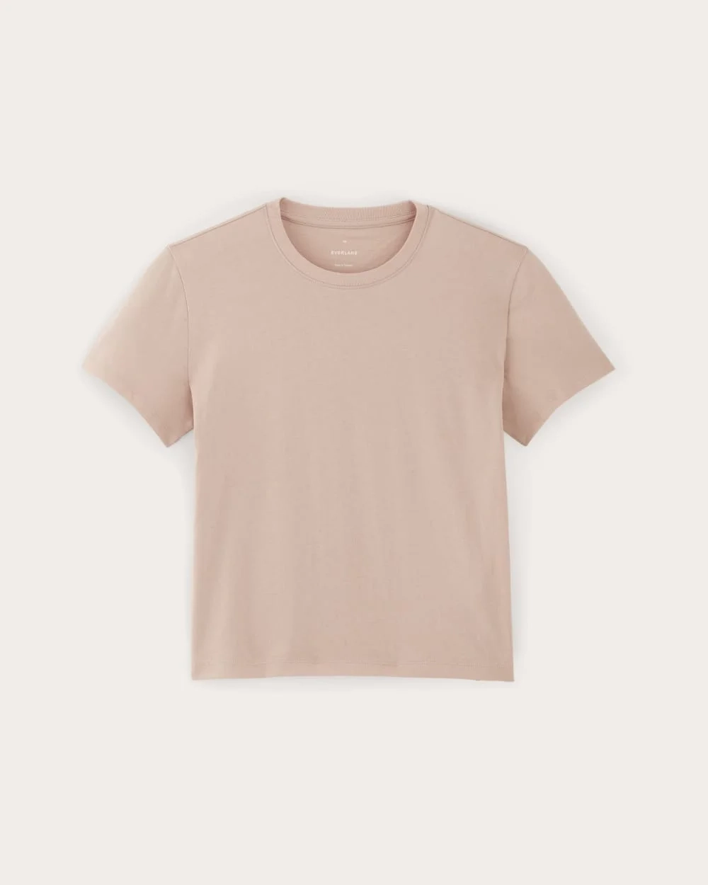 The Box-Cut Tee in Essential Cotton | Rose Smoke  | No Pocket (3)