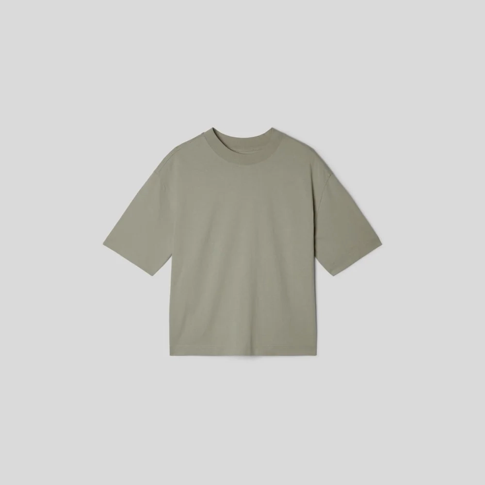 The Premium Weight Relaxed Tee | Seagrass (2)