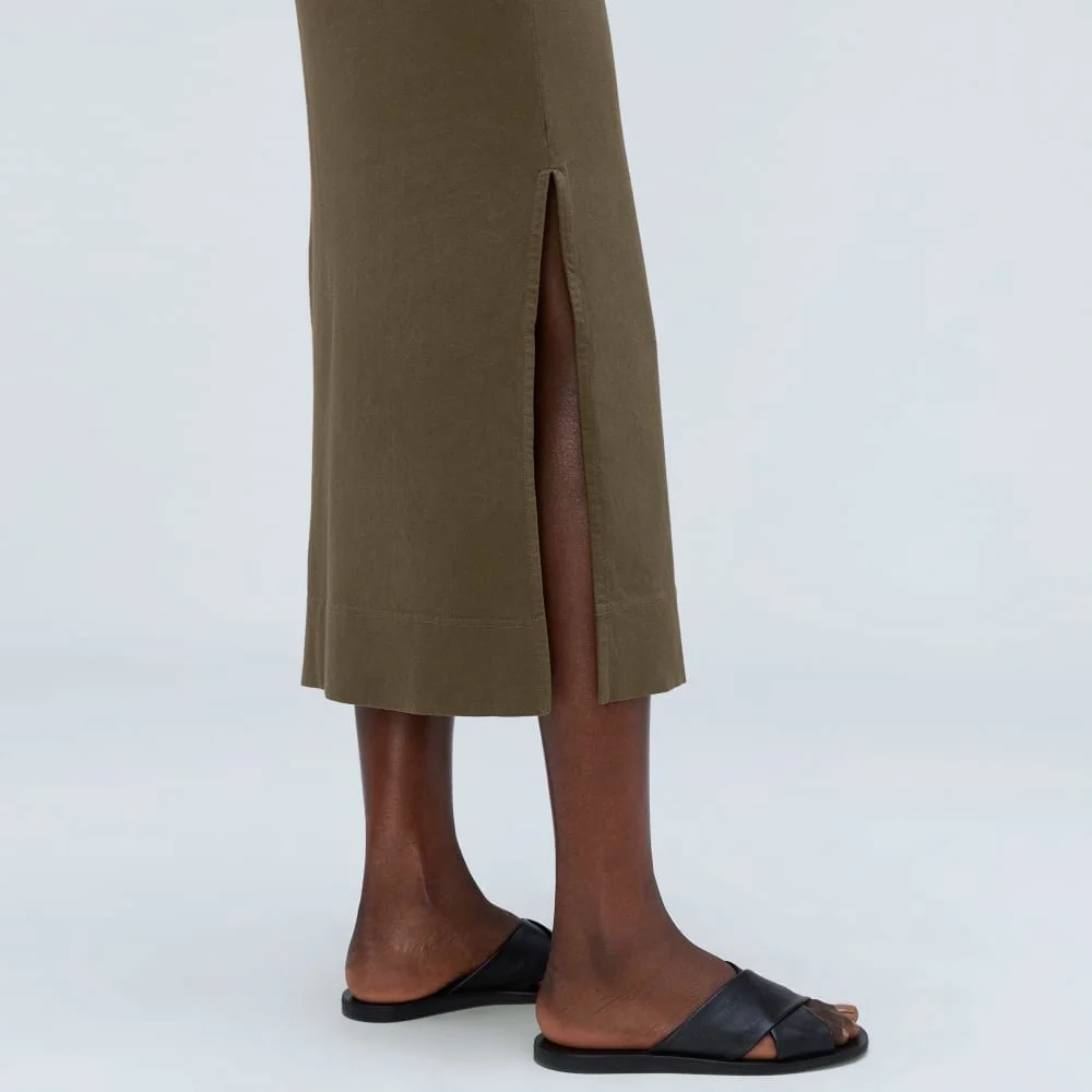 The Organic Weekend Maxi Dress | Beech (4)