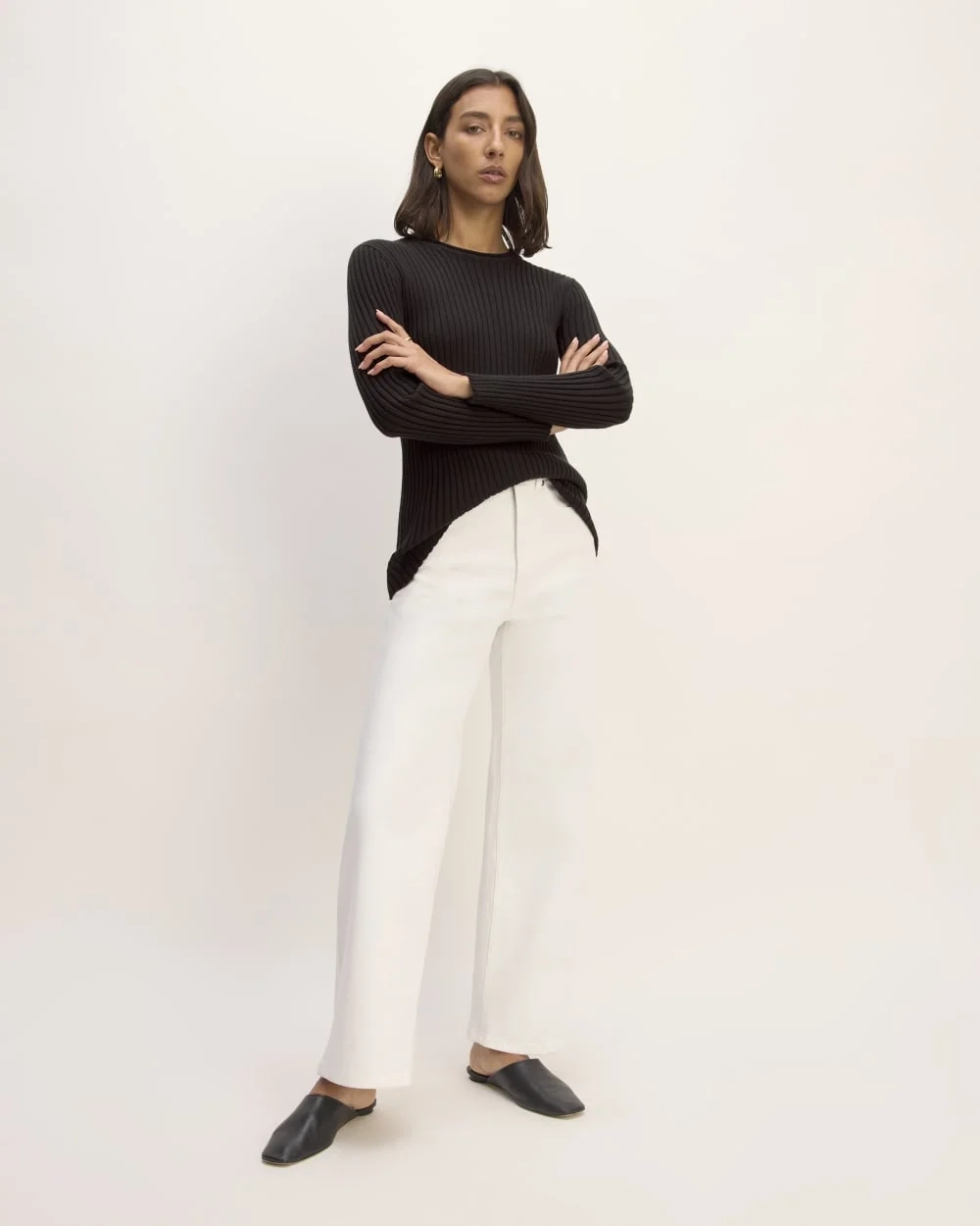 The Cotton Rib Crew | Black (3)