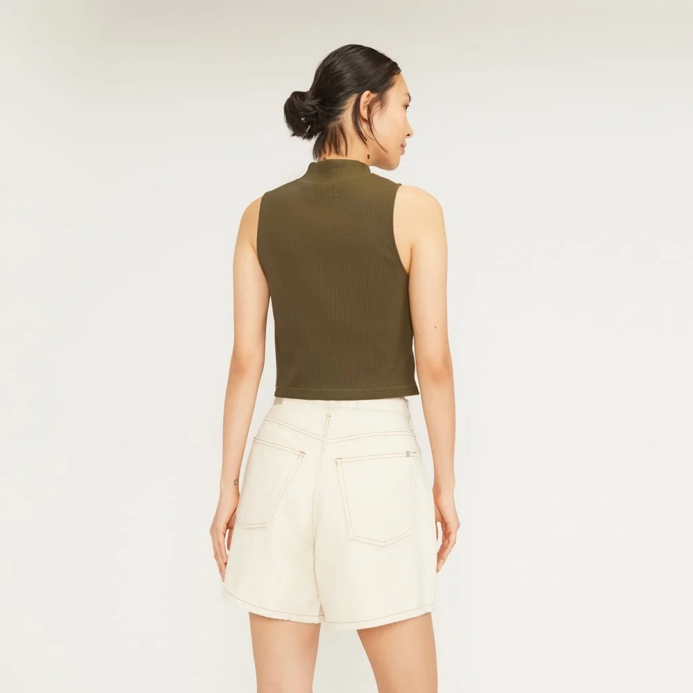 The Ribbed Mockneck Tank | Beech (4)