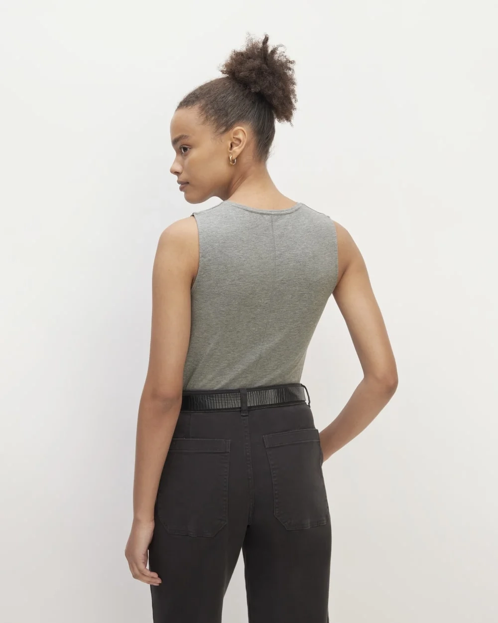 The Supima® Form Tank | Mid Heather Grey (3)