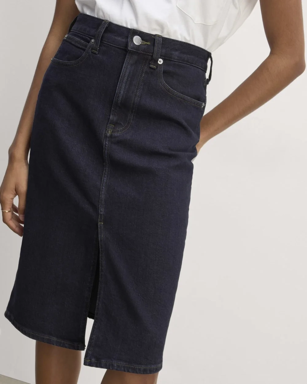 The Mid-Way Skirt | Deep Rinse (3)