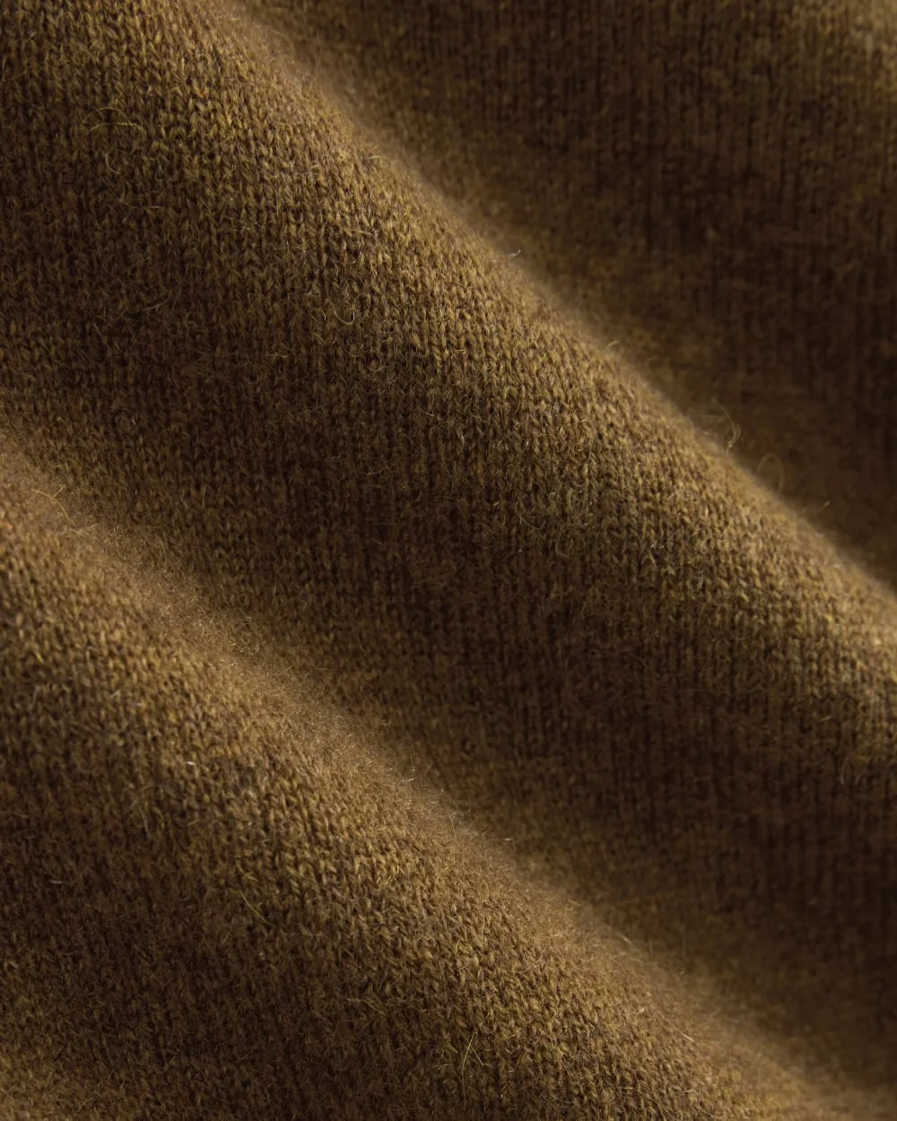 Cashmere Slim Crew Sweater | Heathered Toffee (3)