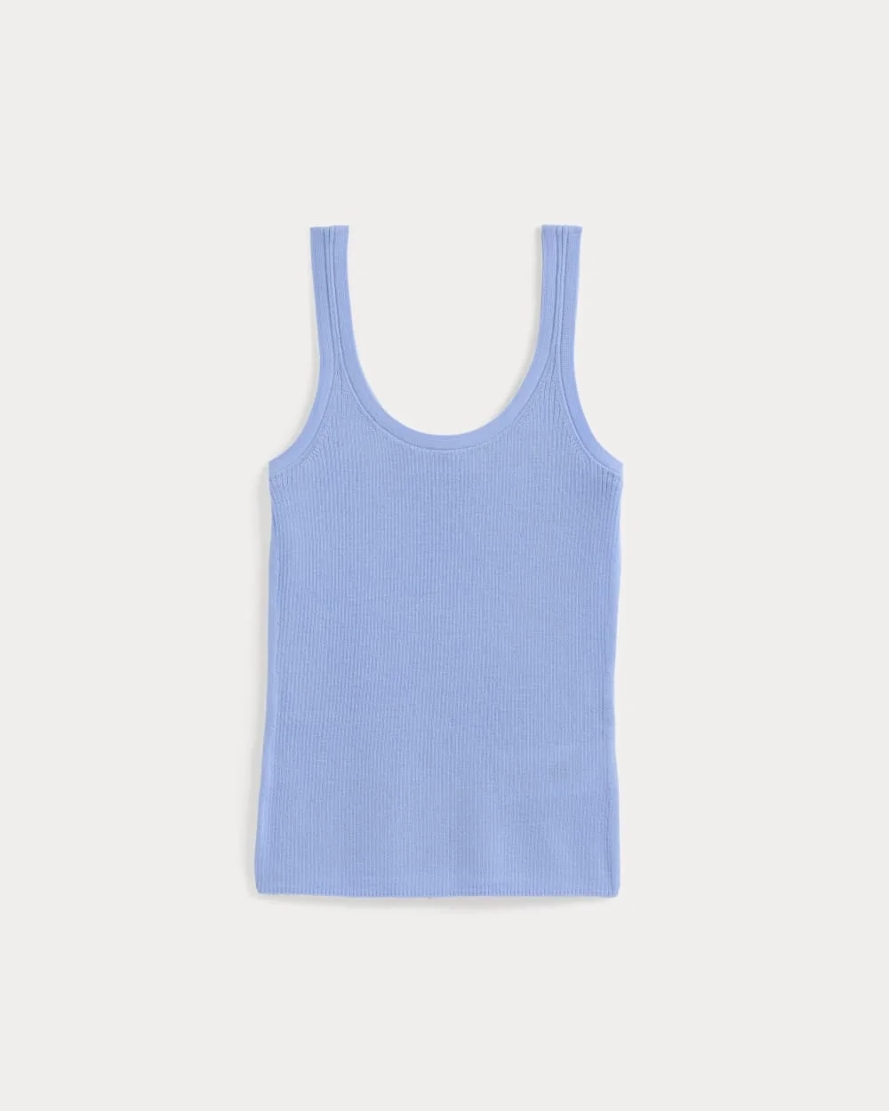 The Light Ribbed Cami in Ultrasoft Merino | Open Air Blue (4)