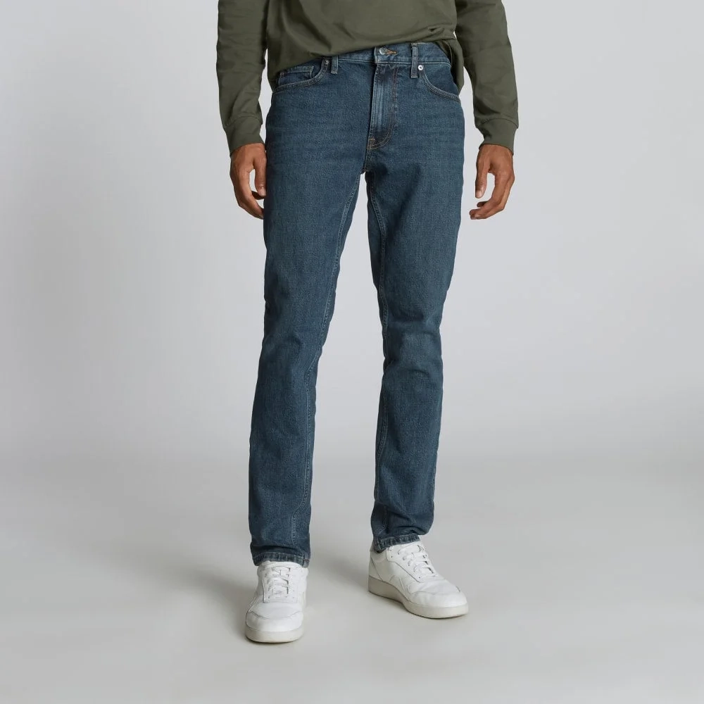 The Organic Cotton Slim-Fit Jean | Faded Indigo (4)