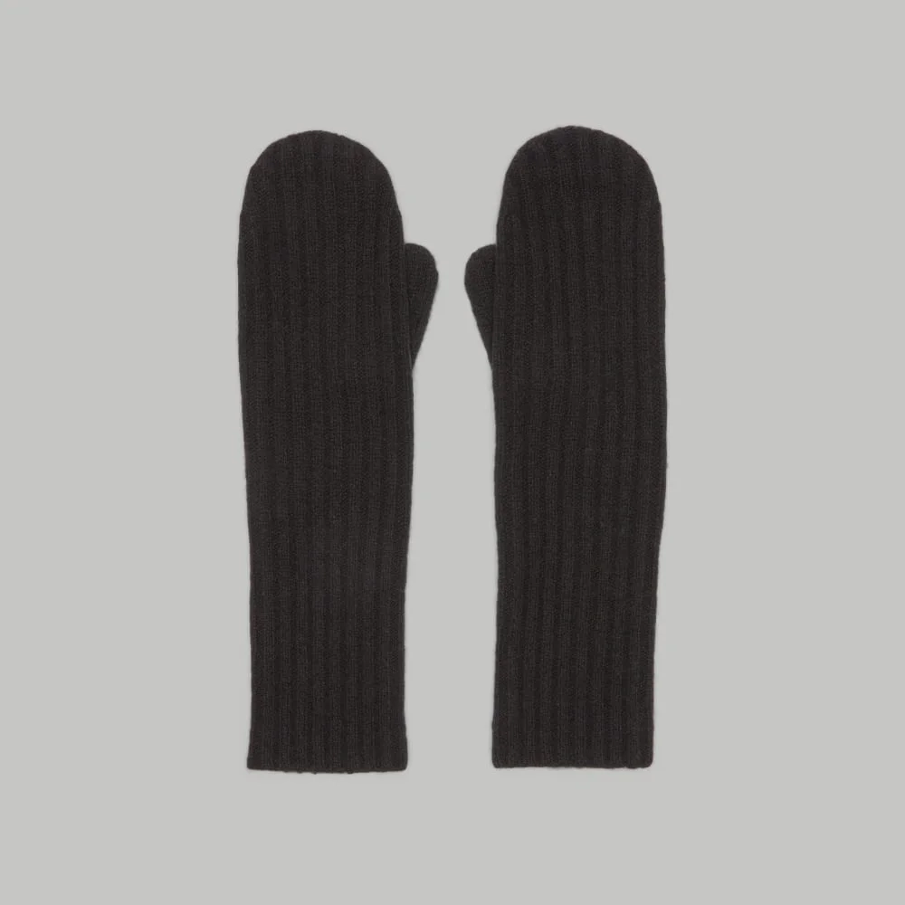 The Cashmere Mittens |  Black (4)
