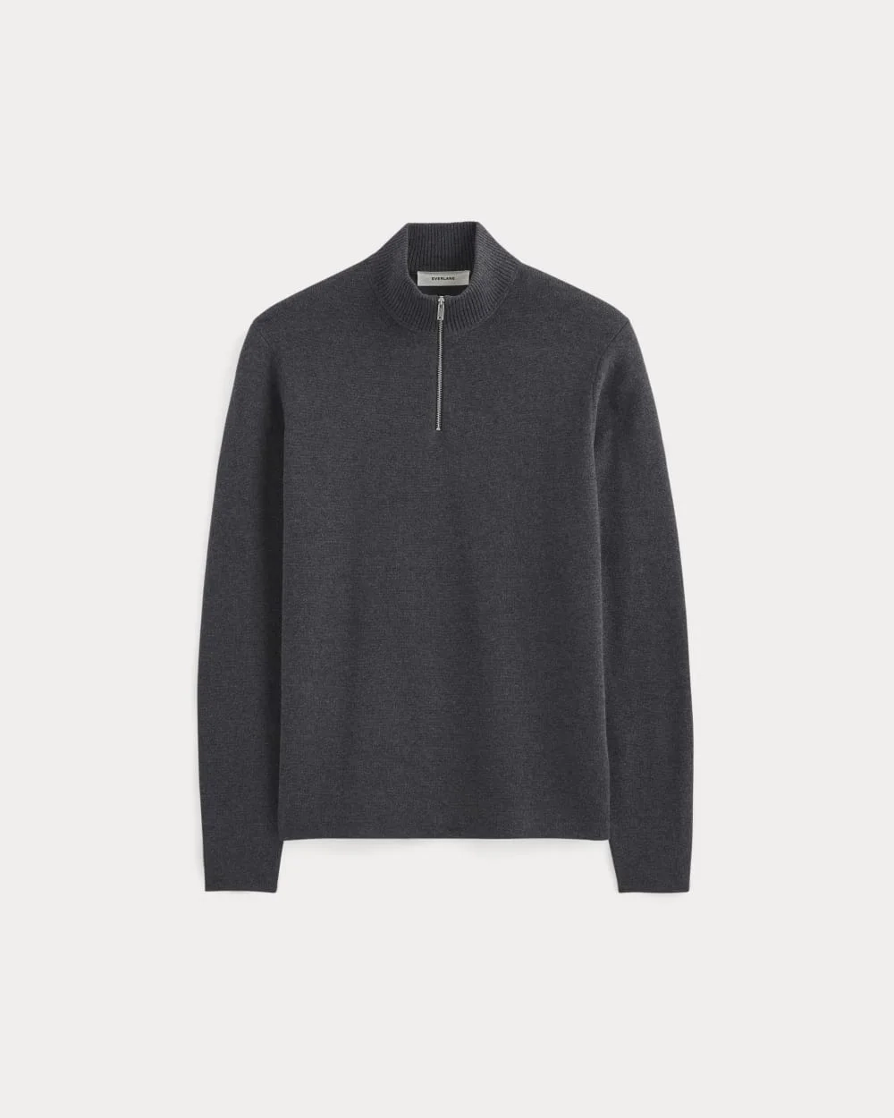 The No-Sweat Quarter-Zip | Heathered Ash (2)