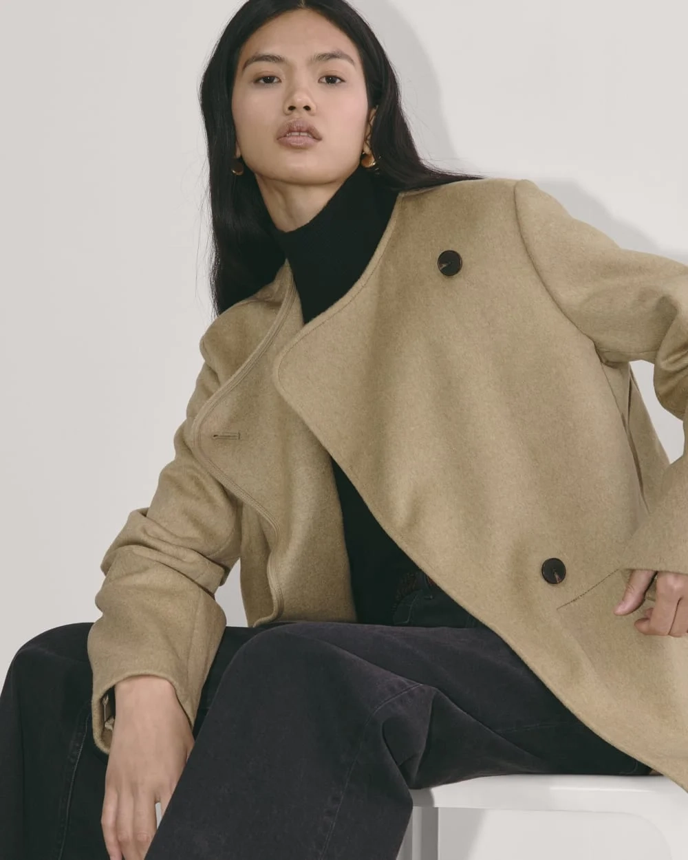 The October Coat | Dark Heathered Camel (4)