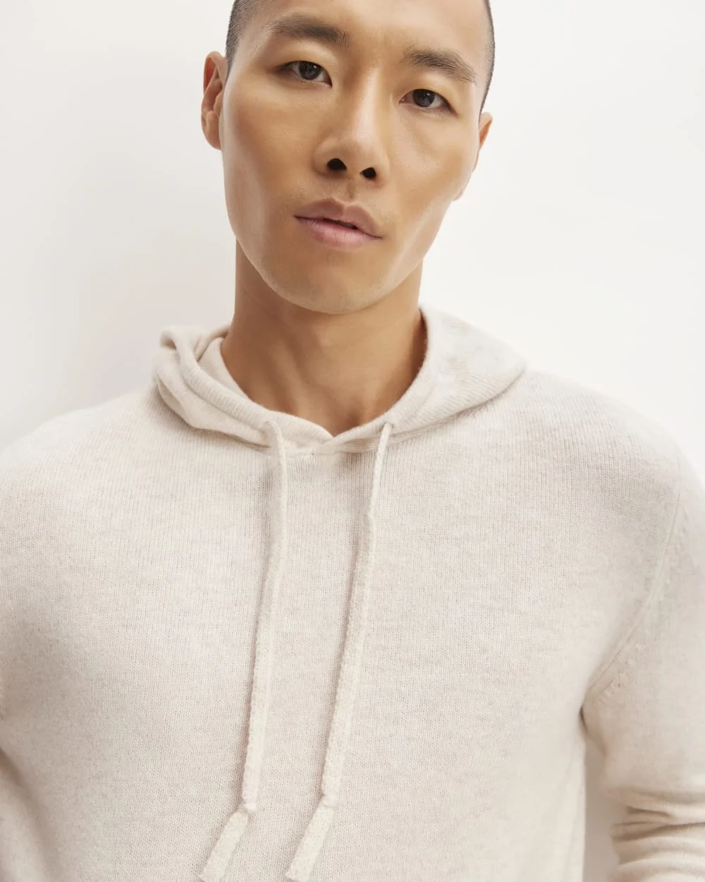 The Felted Merino Hoodie | Heathered Oat (4)