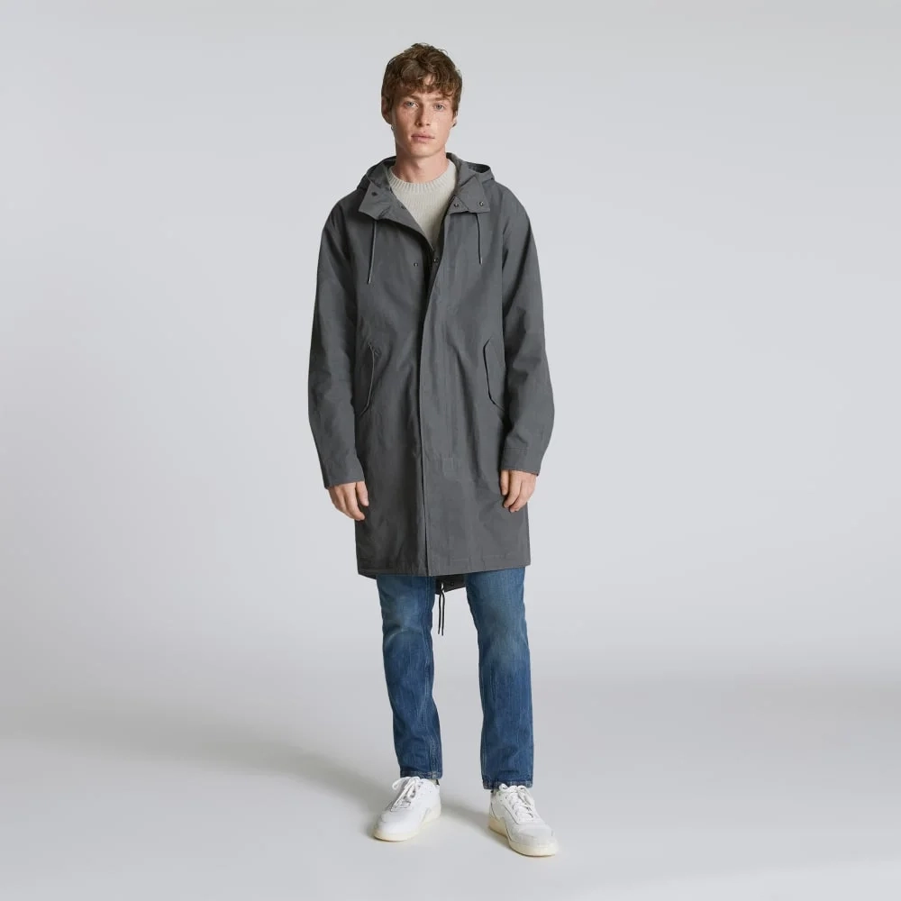 The Waxed Cotton Parka | Slate (8)