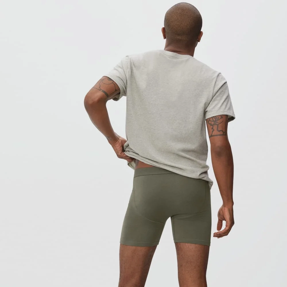The Supima® Longer Boxer Brief | Uniform | Kalamata (3)