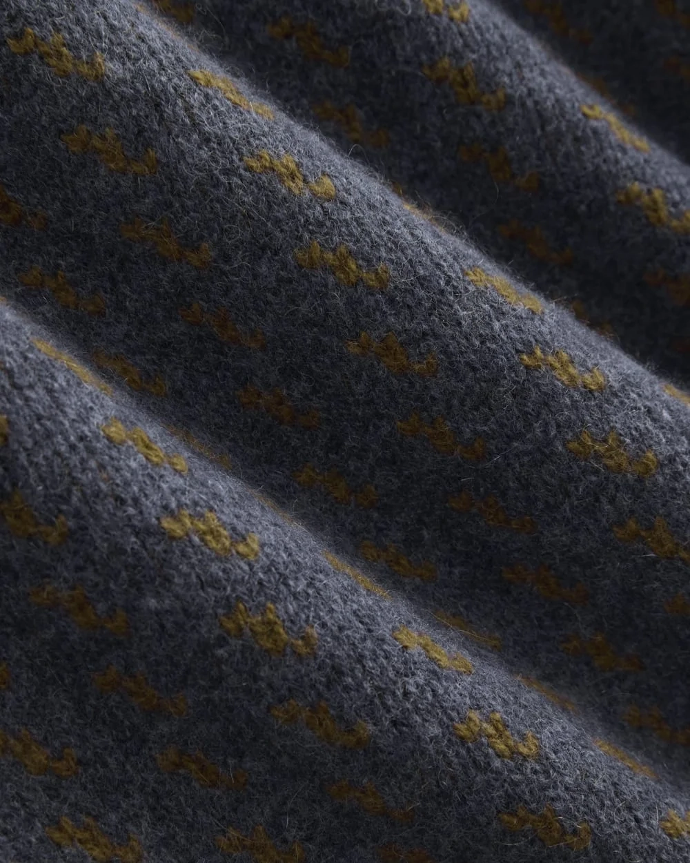 Wool Cashmere Nordic Crew | Heathered Indigo (3)