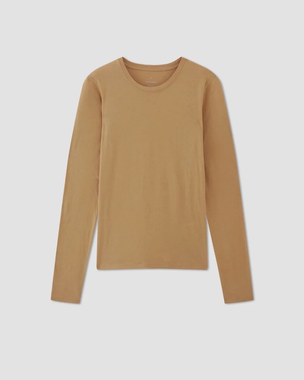 The Organic Cotton Long-Sleeve Crew | Tiger's Eye (4)