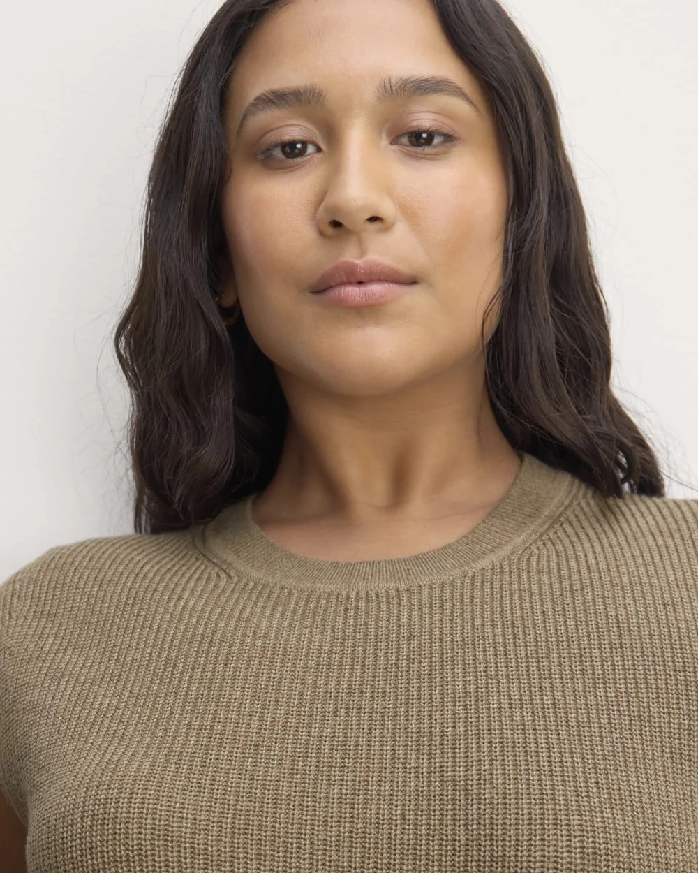 The Midi Dress in Everyday Cotton | Heather Taupe (3)