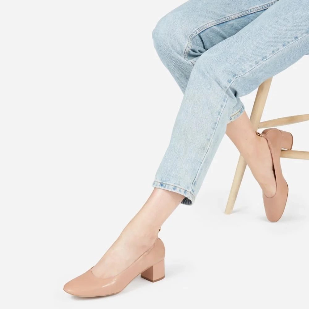 The Day Heel in Narrow Fit | Rose Tan (2)