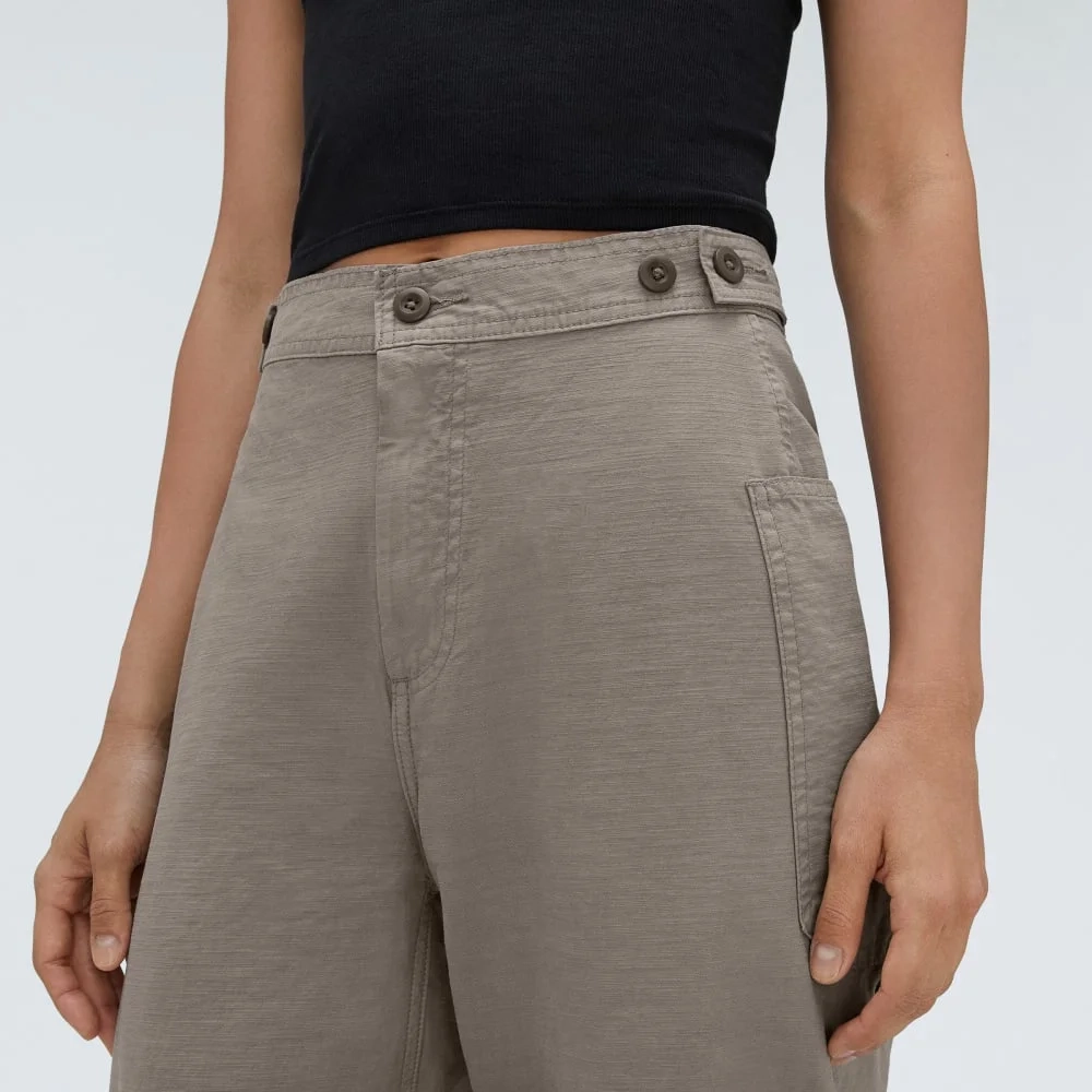 The Fatigue Barrel Pant | Clay (5)