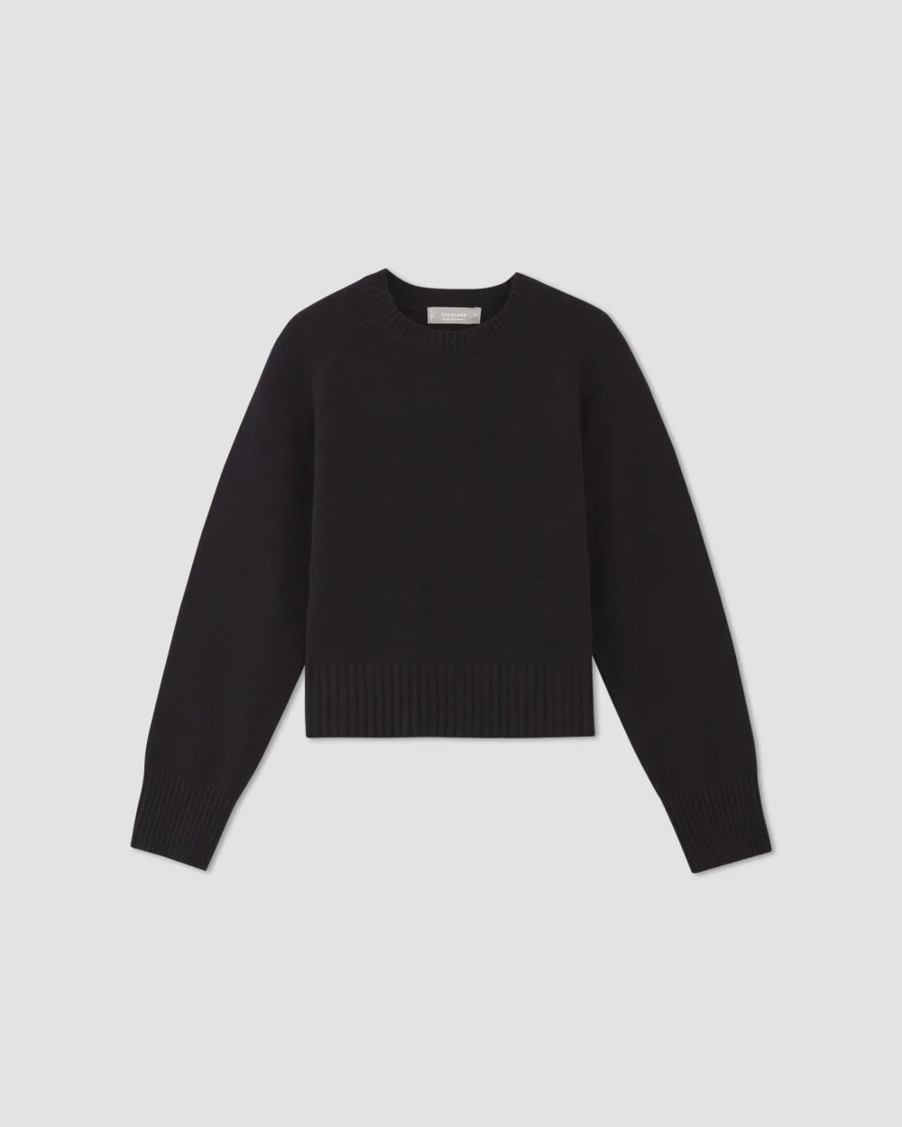 The Boxy Crew in Cashmere | Black (3)