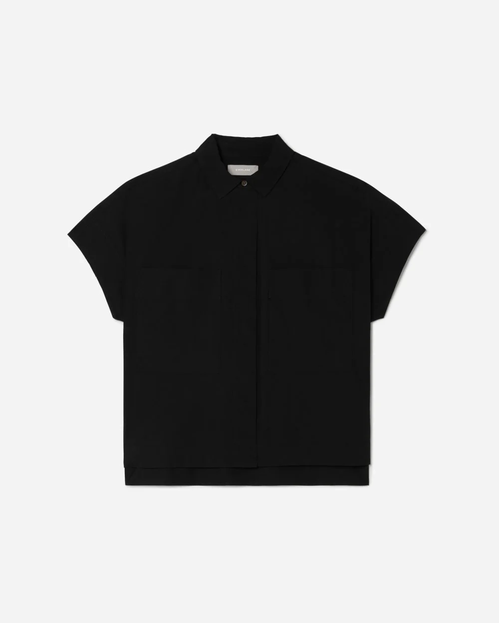 The Short-Sleeve Box Shirt | Black (4)
