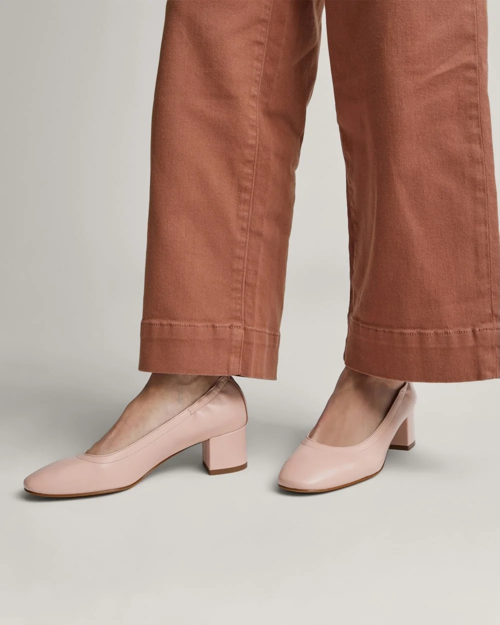 The Day Heel in Narrow Fit | Pale Pink (4)