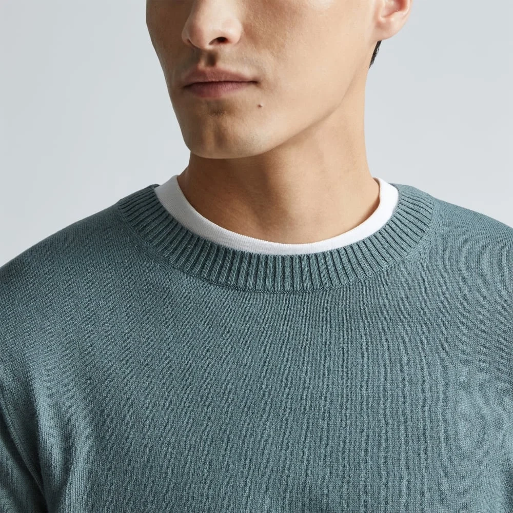 The No-Sweat Sweater | Uniform | Green Balsam (4)