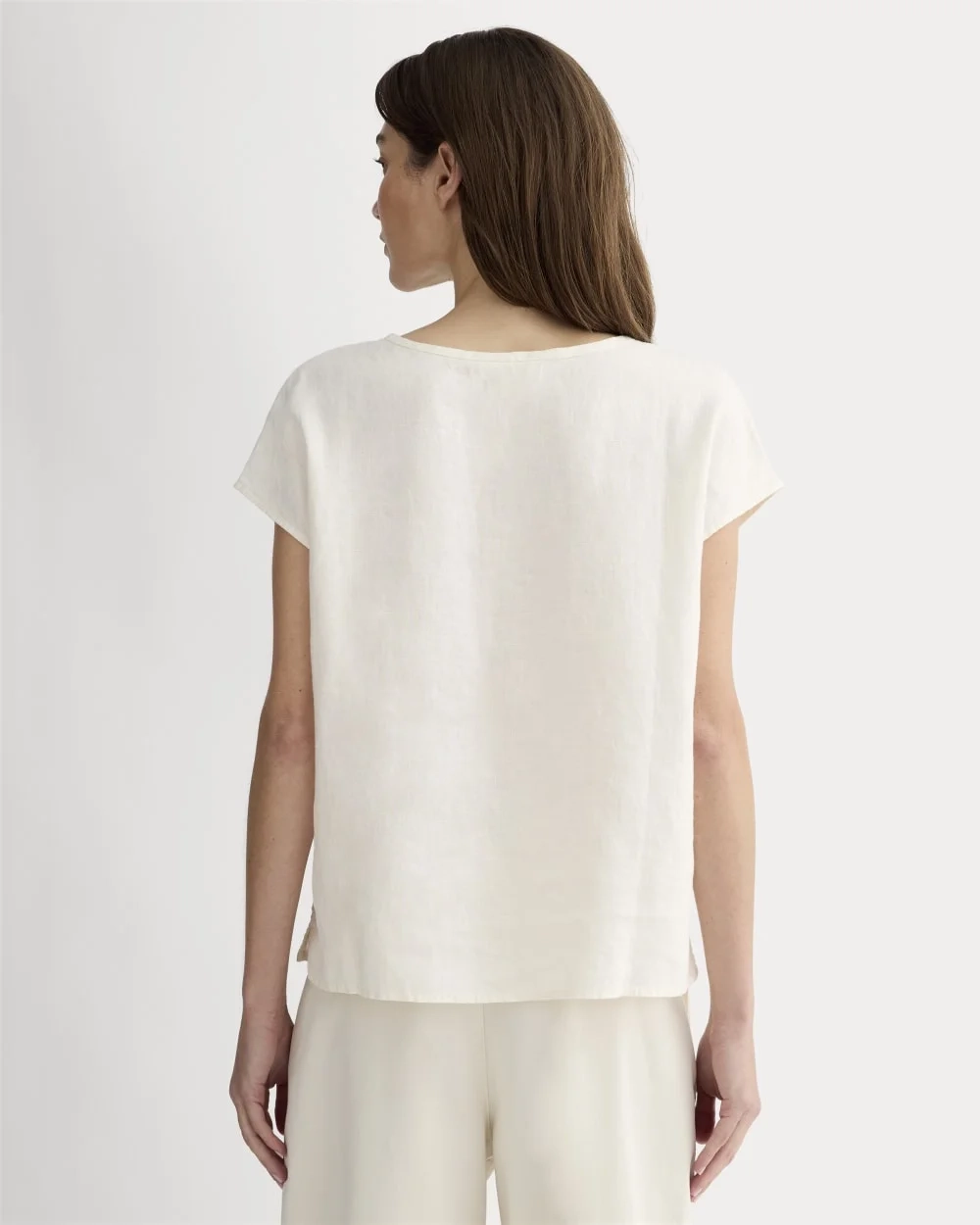 The Muscle Top in Linen | Bone (3)