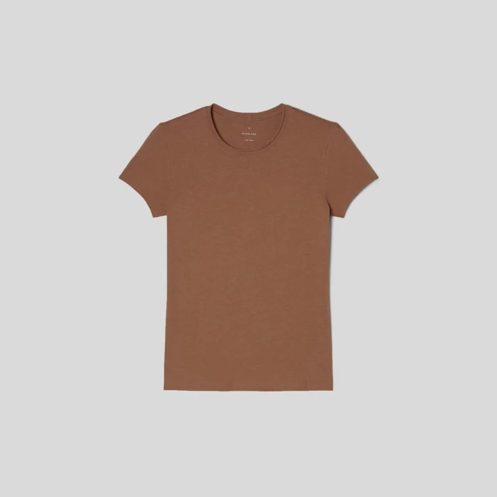 The Relaxed Hemp Tee | Carob Brown (3)