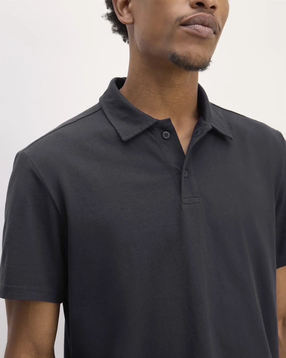 The Premium Weight Short-Sleeve Polo | Deep Navy (4)