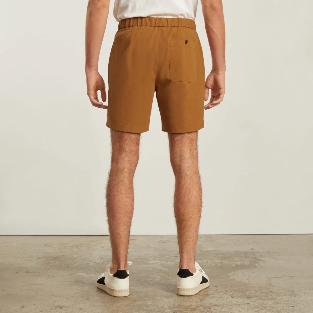 The Pull-On Performance Chino Short | Tawny Brown (3)
