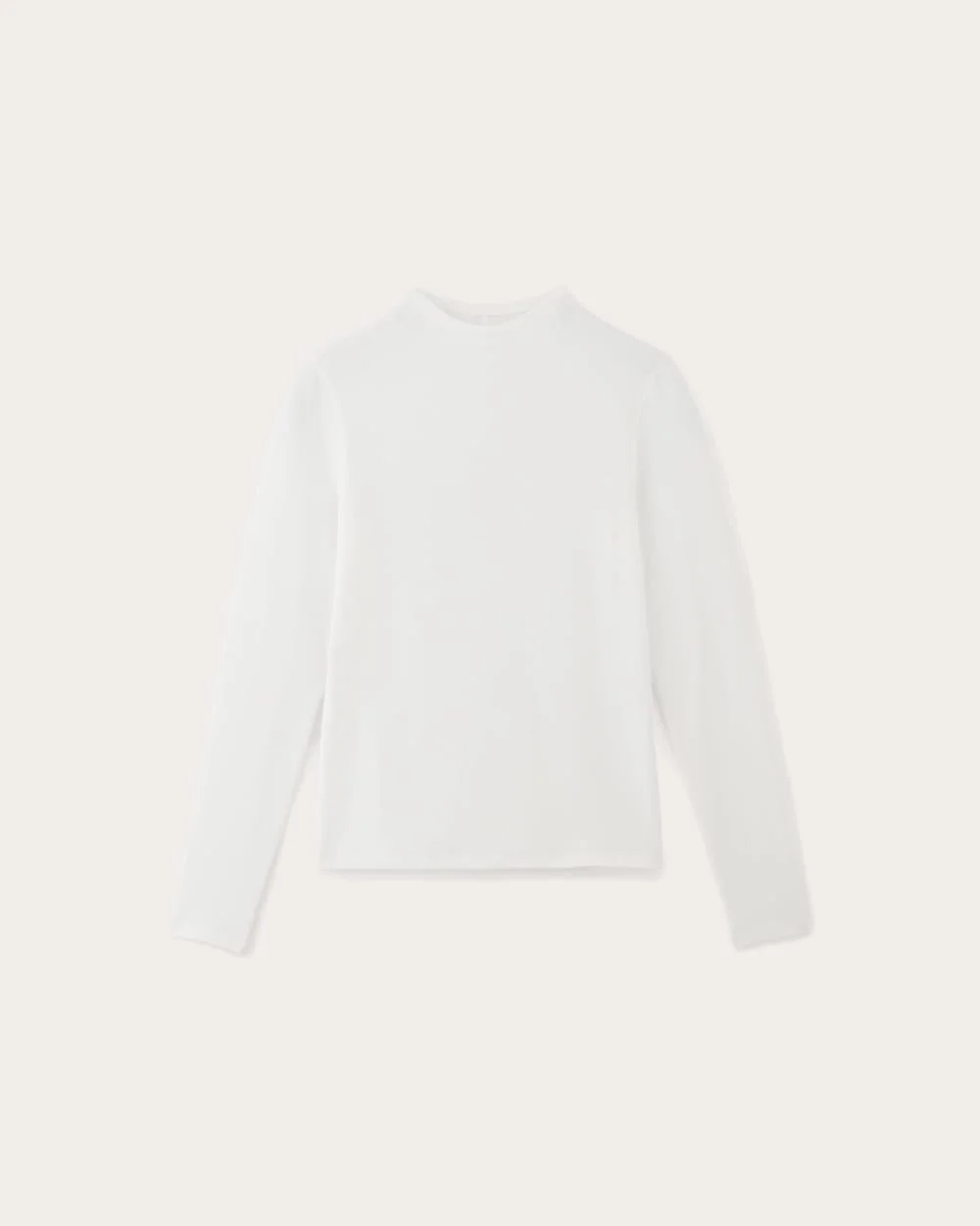 The Form Funnel-Neck Tee | White (3)