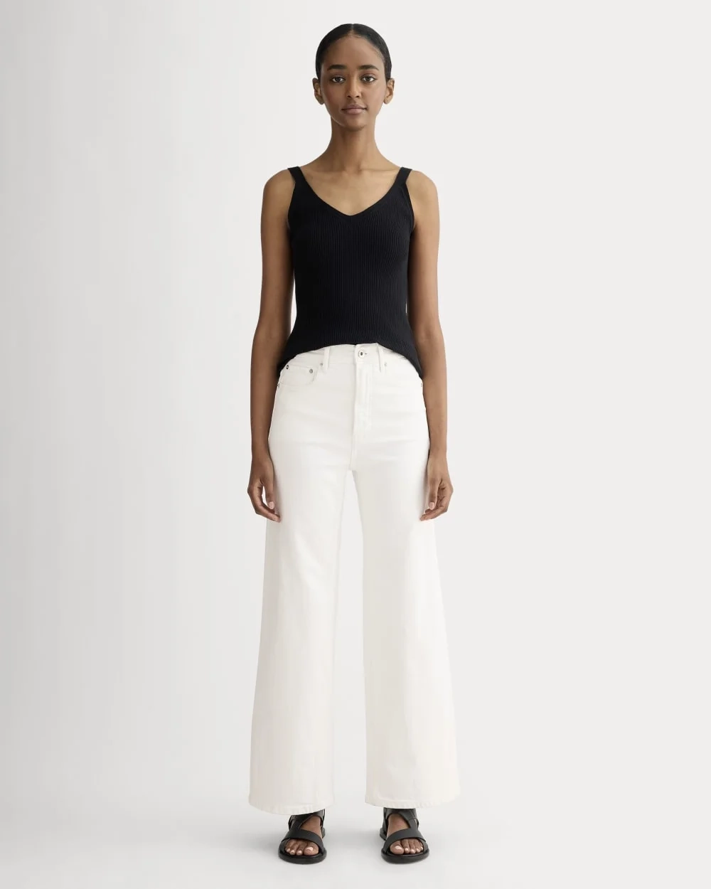 The Fine Knit Cami | Black (4)
