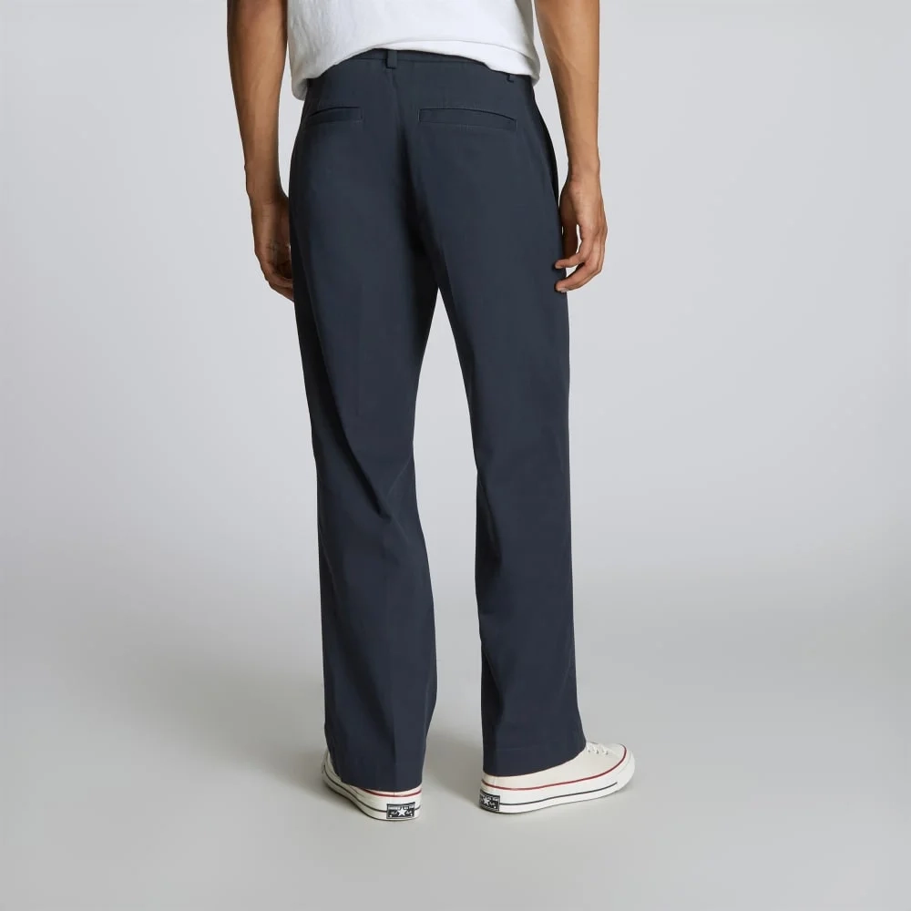 The Wide Leg Performance Chino | Deep Navy (3)