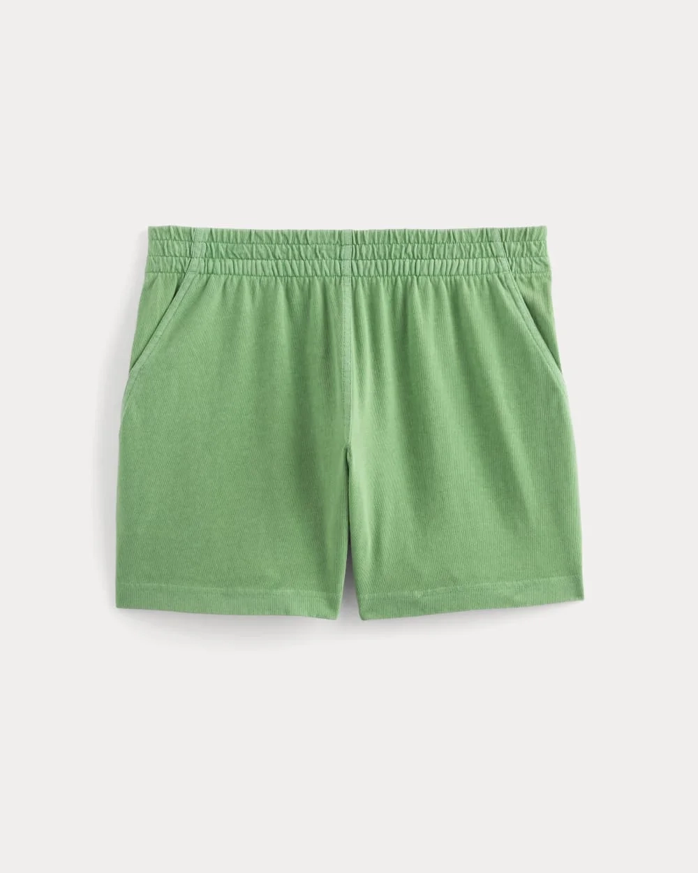 The Off-Duty Short | Green Garment Dye (5)