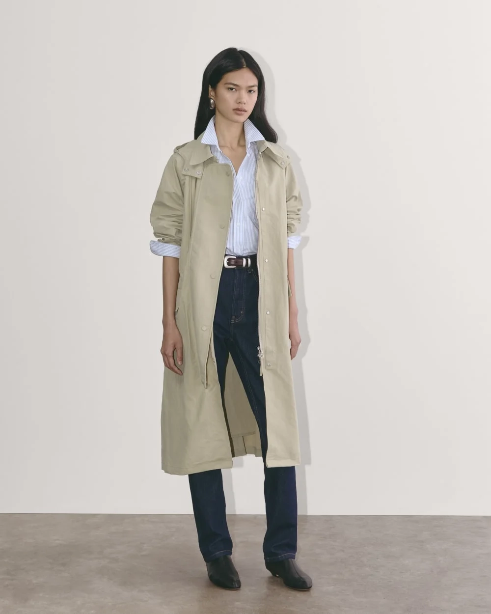 The Oversized Anorak | Trench Coat Khaki (5)