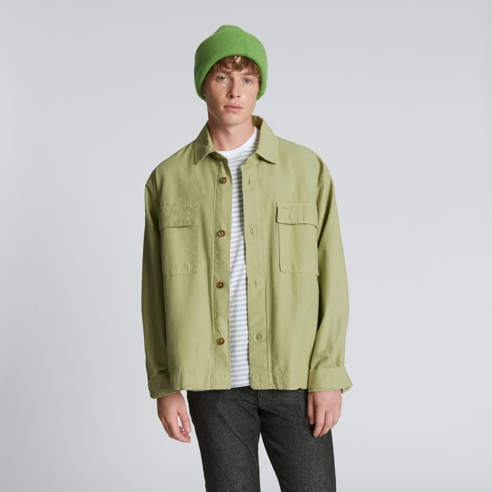 The Felted Merino Beanie | Salted Lime (5)