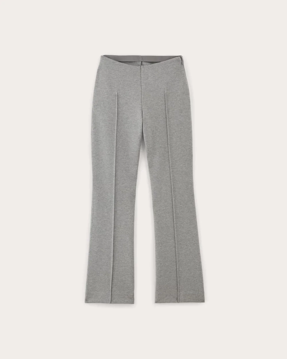 The Dream Kick Flare Pant | Mid Heather Grey (3)