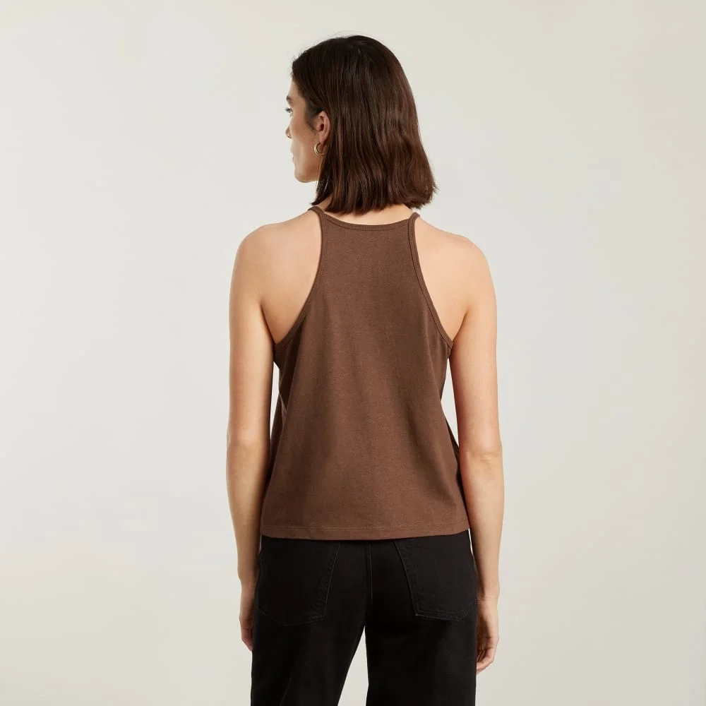 The Hemp Cutaway Tank | Espresso (4)