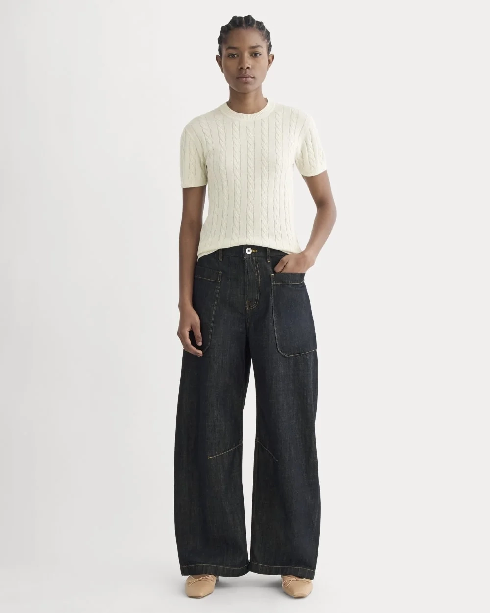 The Cable Crew in Cotton Cashmere | Birch (6)