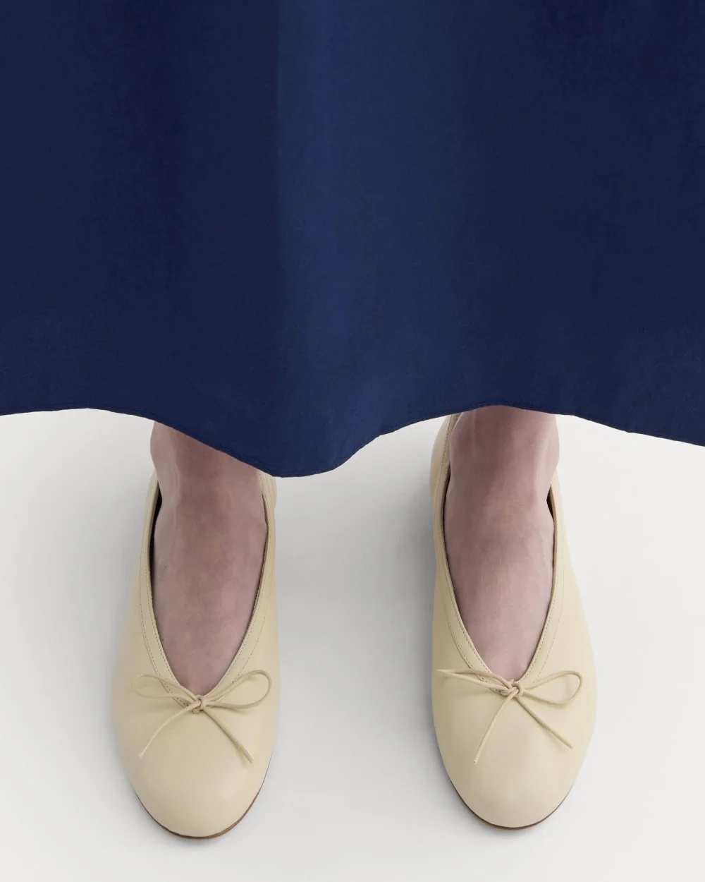 Made in Italy Ballet Flat | Crema (7)