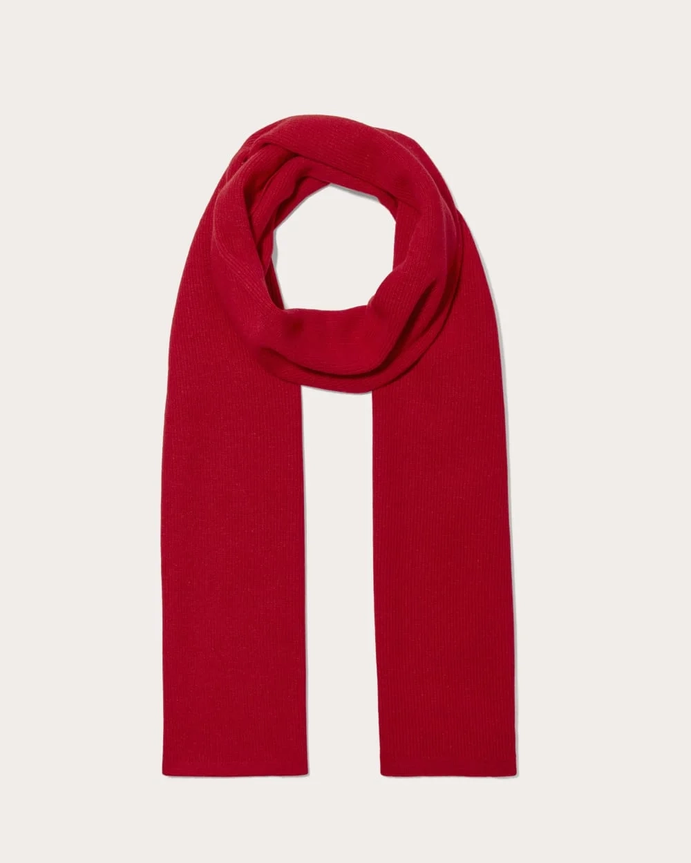 The Cabin Scarf | Classic Red (2)